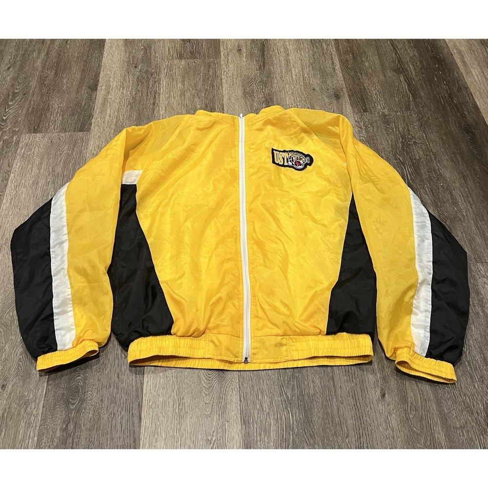 Vintage University of Santo Tomas Windbreaker Jacket Men's Size XL UST Tigers